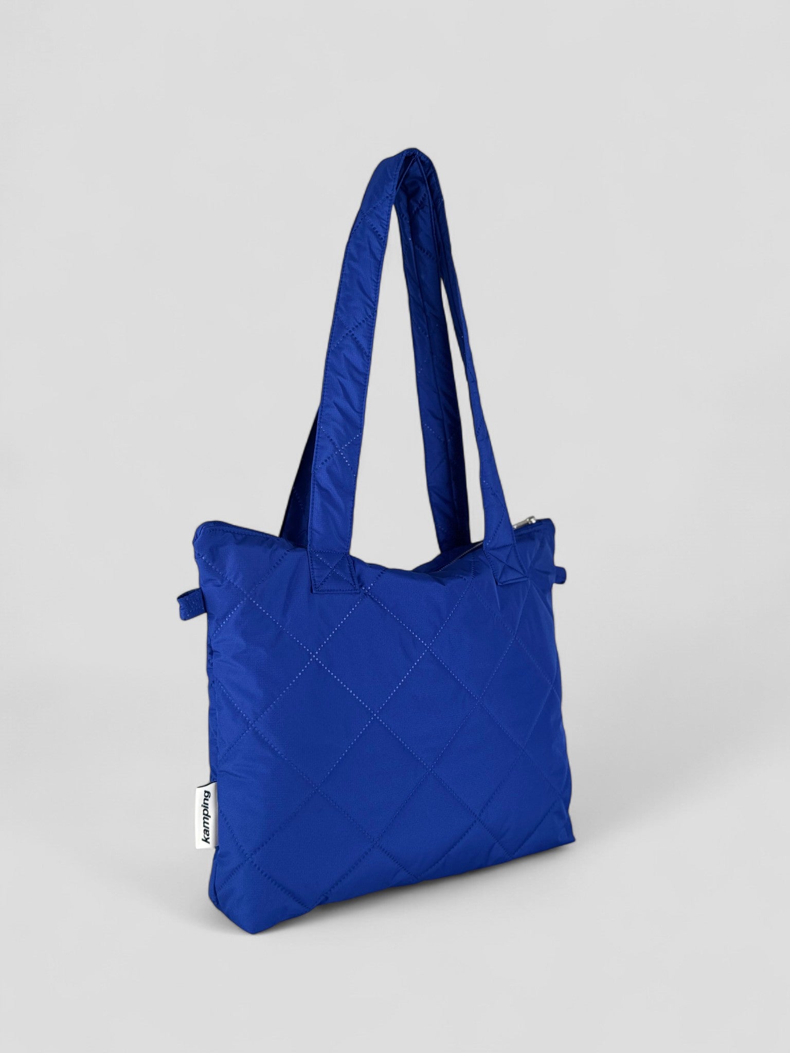 Kamping Studios Everyday-Stepptasche, blau, Produktfoto, Seitenansicht