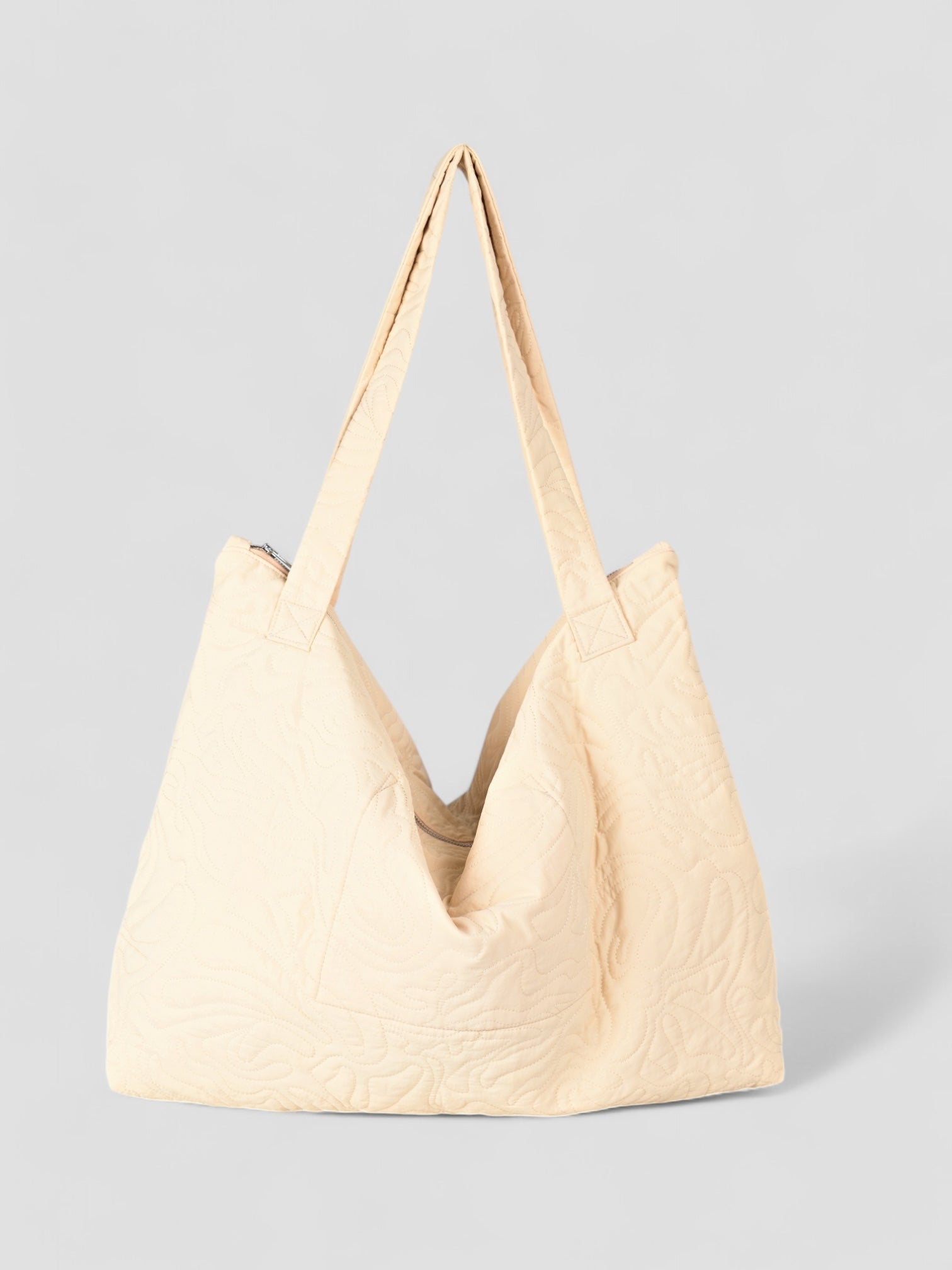 Mom-Bag / Weekender - Beige Swirl