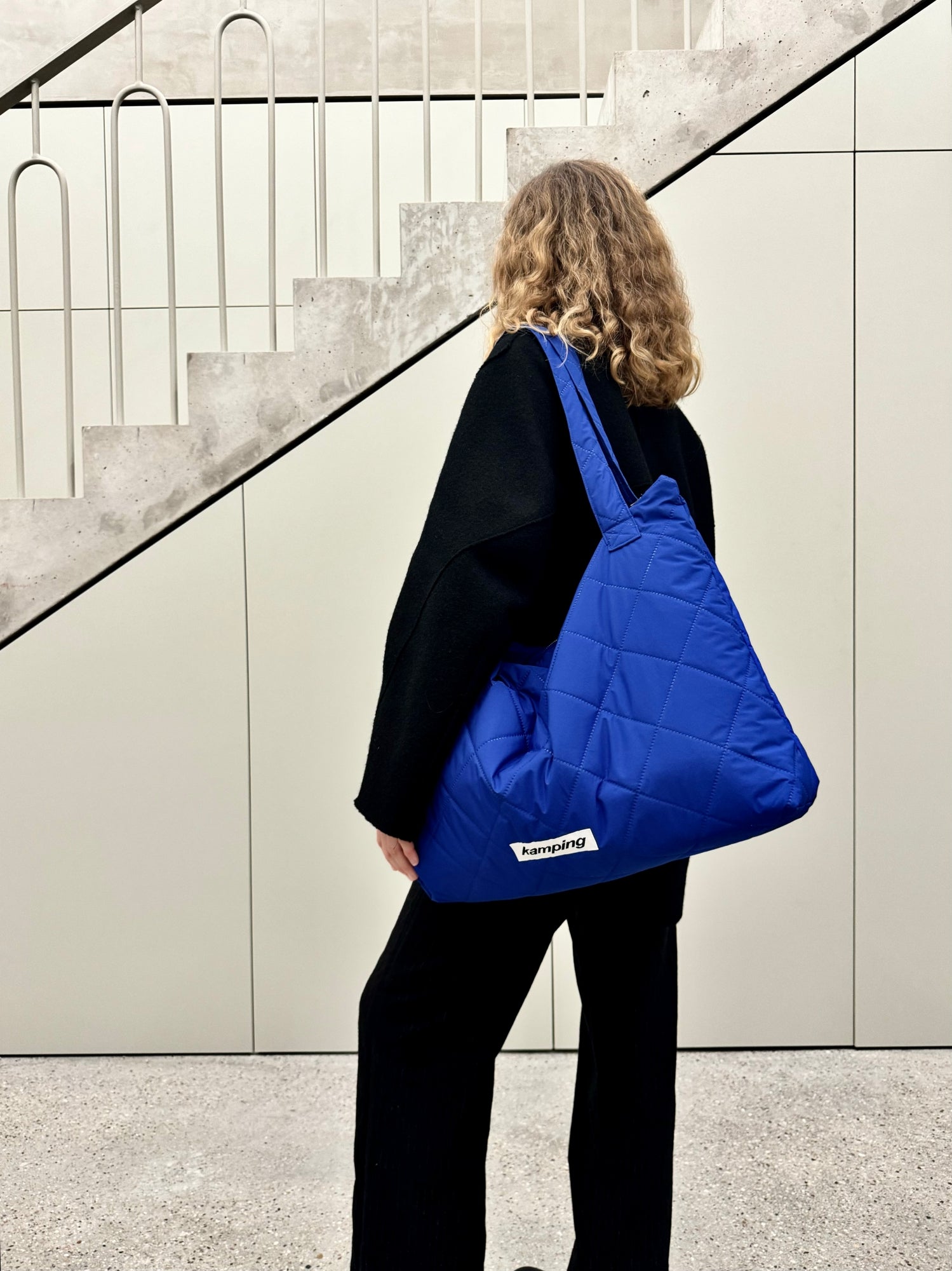 Mom-Bag / Weekender Wasserfest - Blau