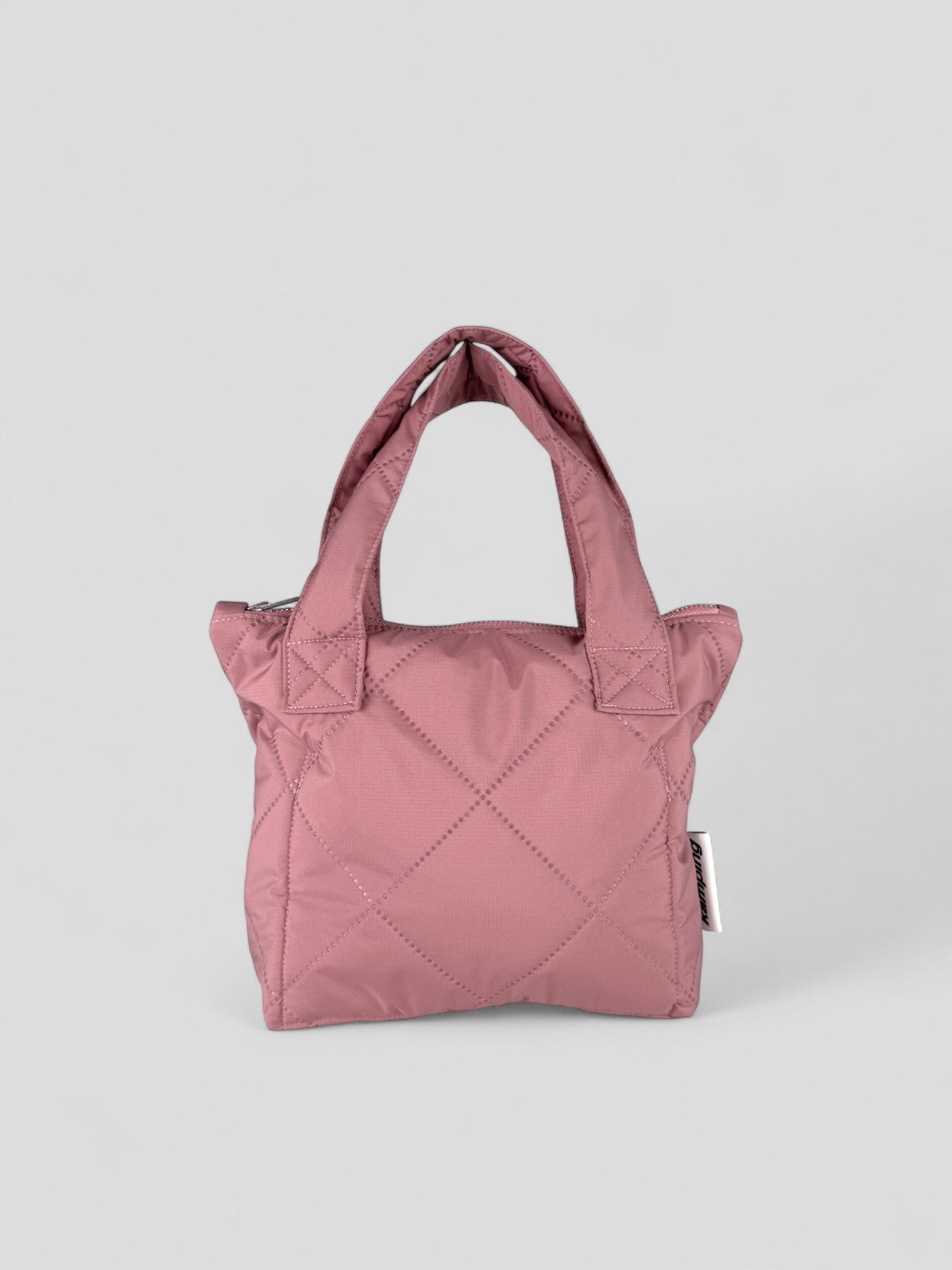 Kamping Studios kleine Umhängetasche in Rose-Pink, Produktfoto, Rückseite