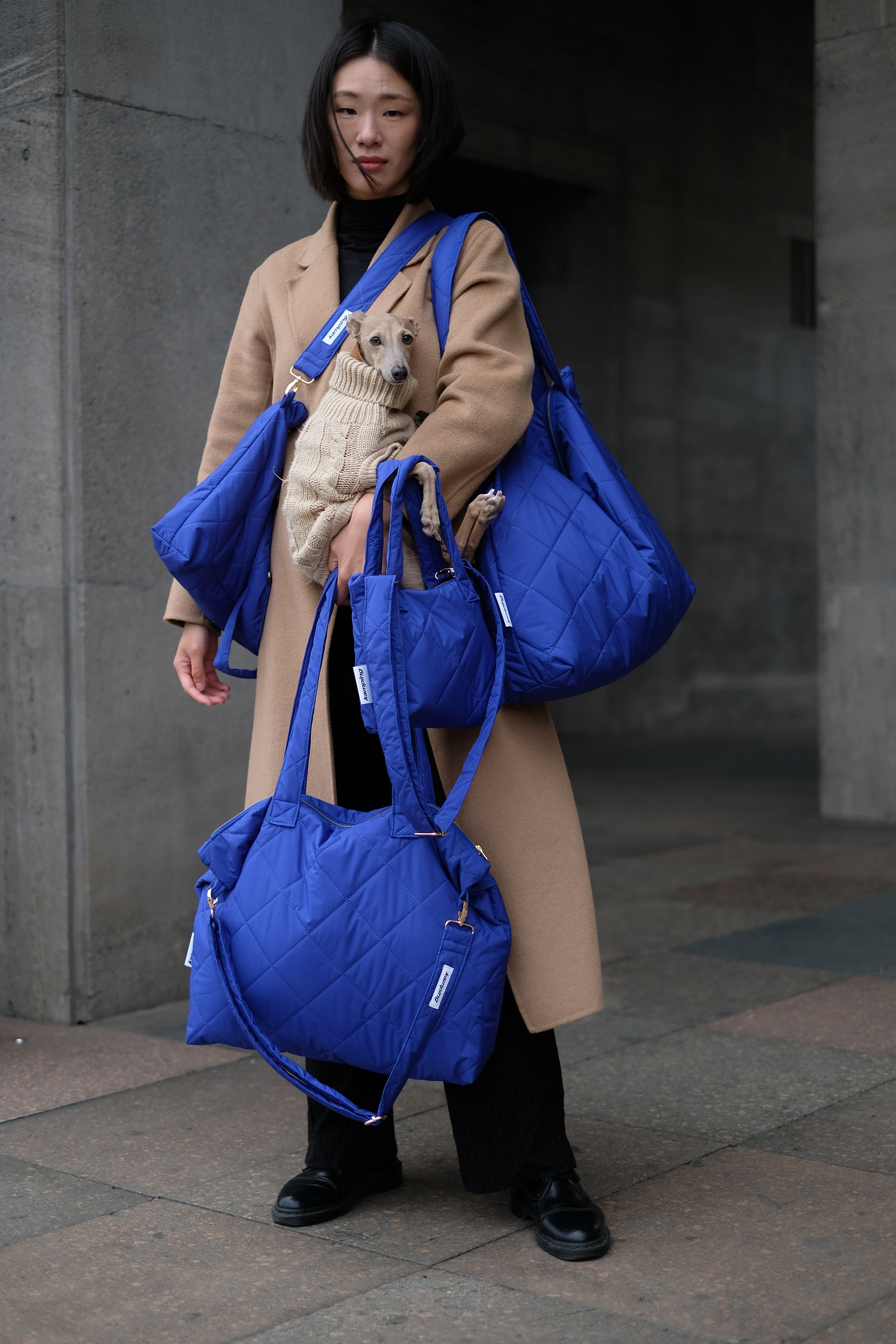 Everyday-Tasche Wasserfest - Blau