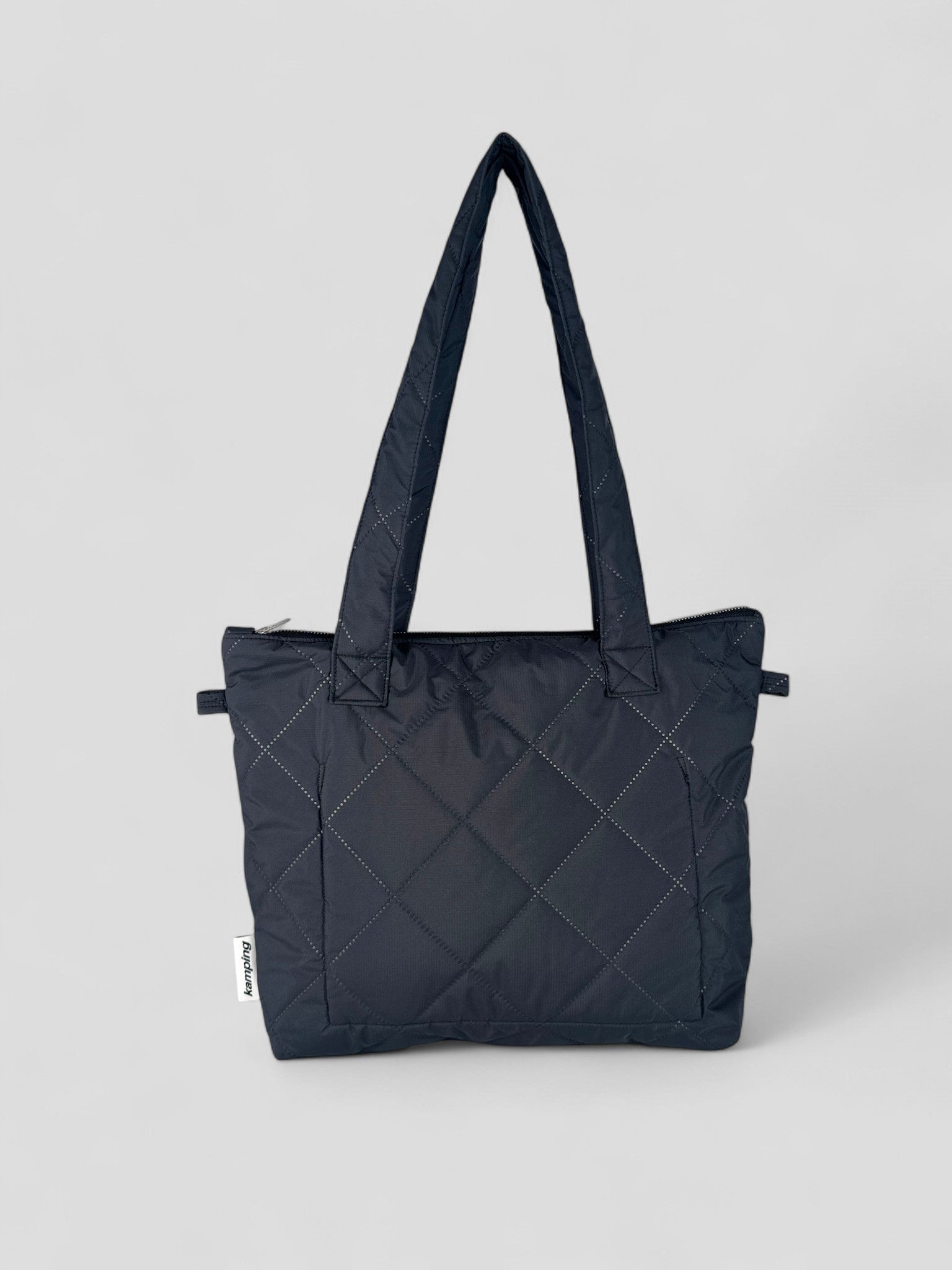 Kamping Studios Everyday-Stepptasche, Schwarz mit Schultergurt, Produktfoto, Rückseite