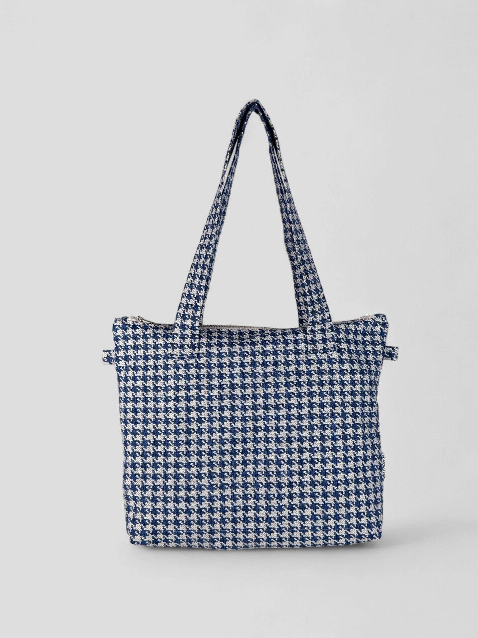 Kamping Studios Everyday Handtasche mit blau-kariert, Produktfoto, Rückseite