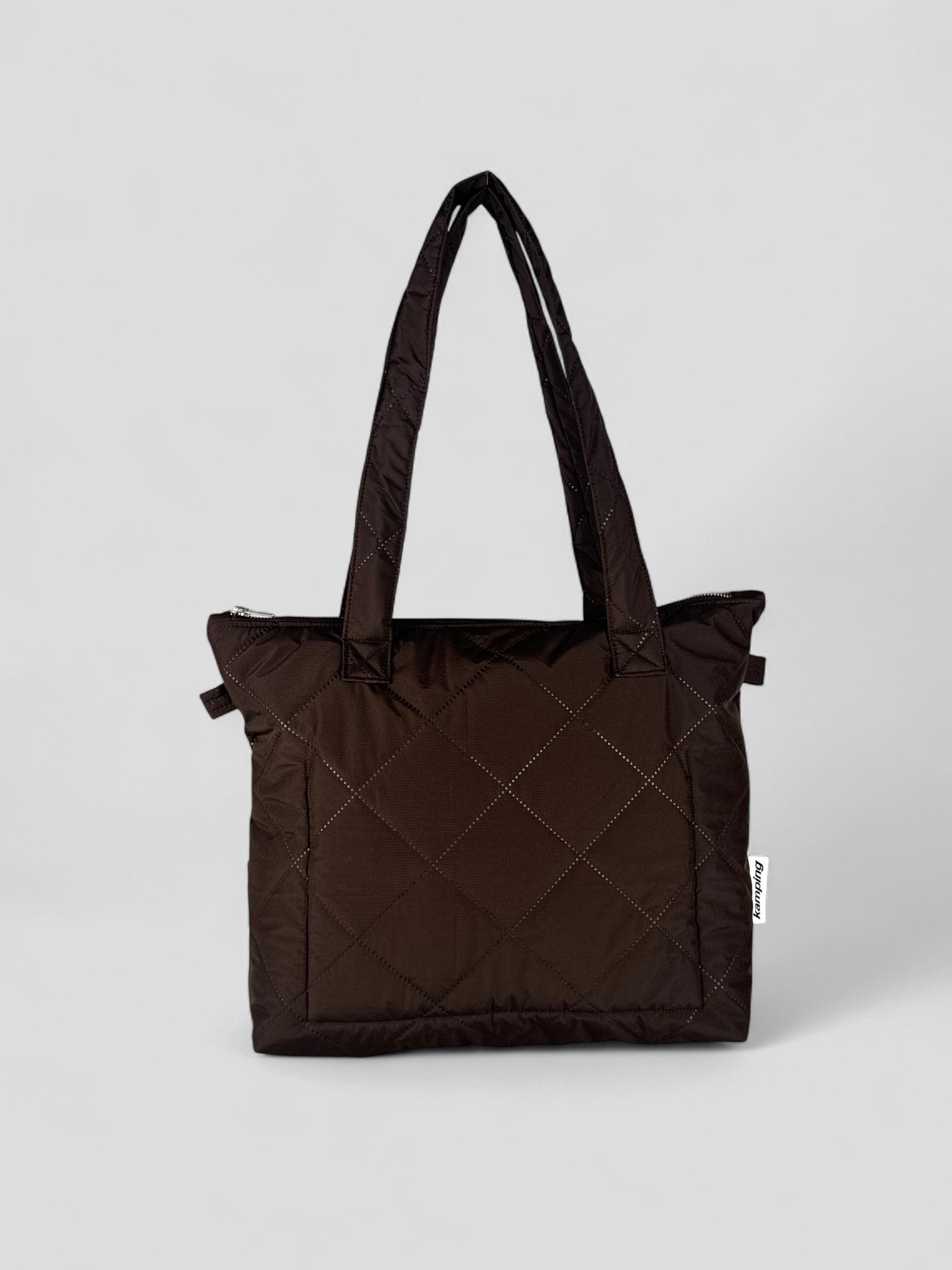 Kamping Studios Everyday-Stepptasche, braun, Produktfoto, Rückseite