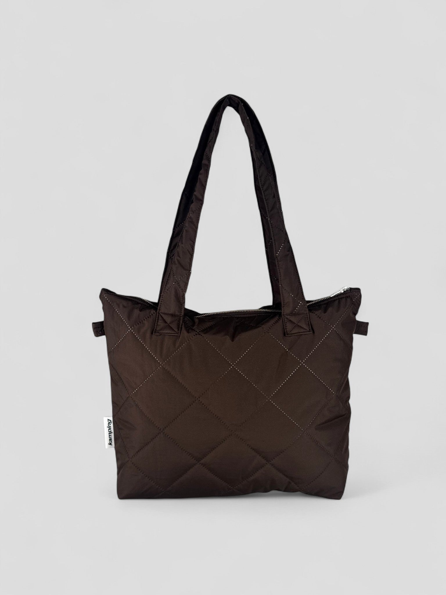 Kamping Studios Everyday-Stepptasche, braun, Produktfoto, Vorderansicht 
