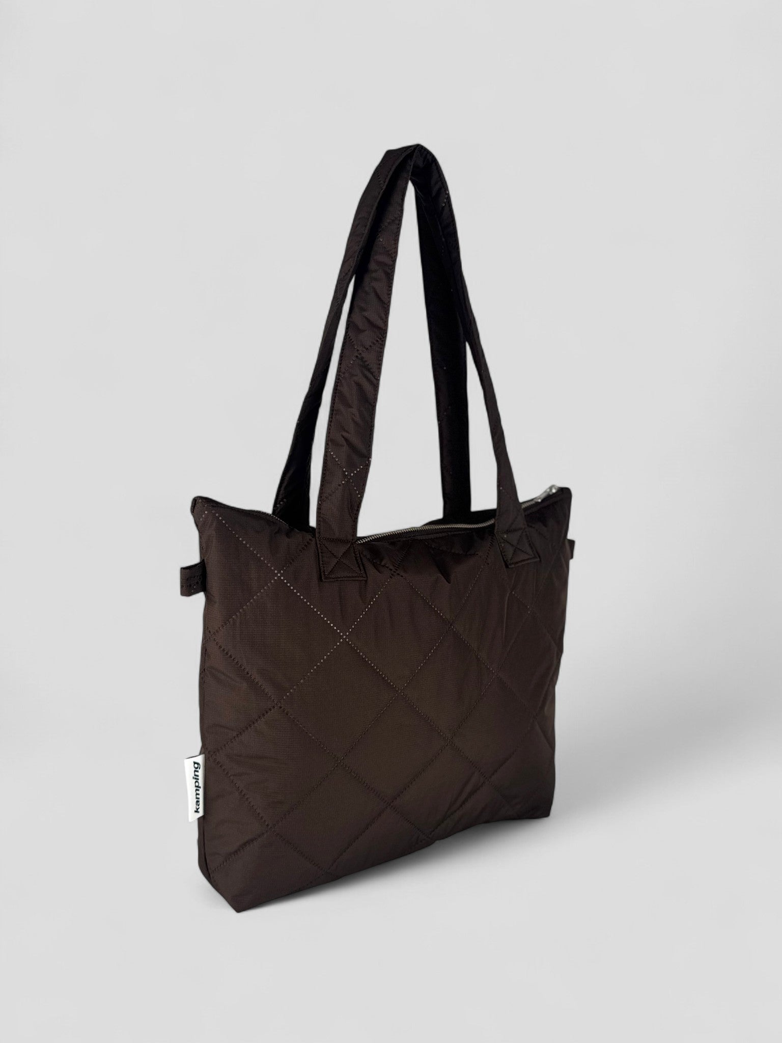 Kamping Studios Everyday-Stepptasche, braun, Produktfoto, Seitenansicht