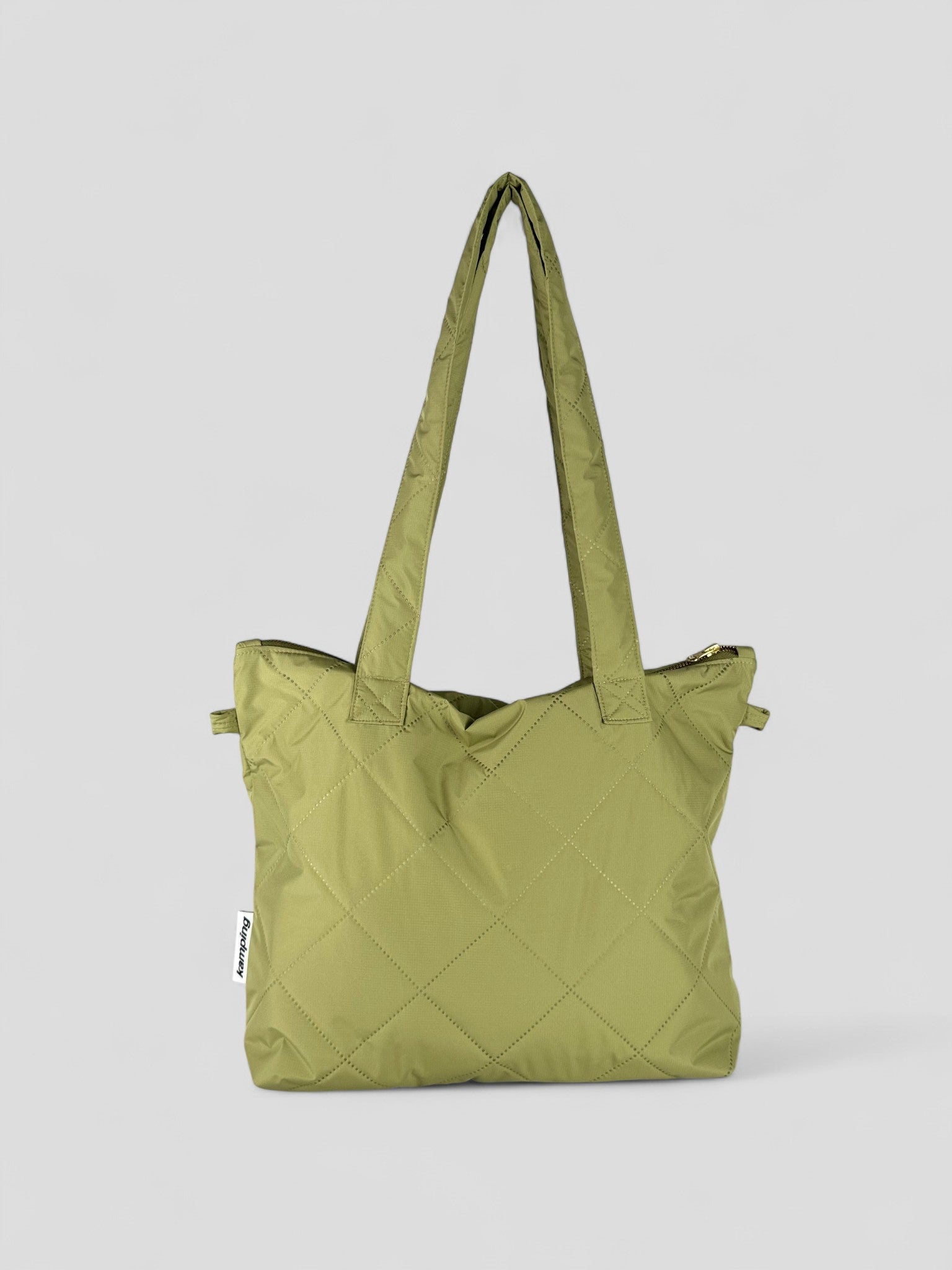 Kamping Studios Everyday-Stepptasche  in Matcha-Gruen, Produktfoto, Vorderansicht