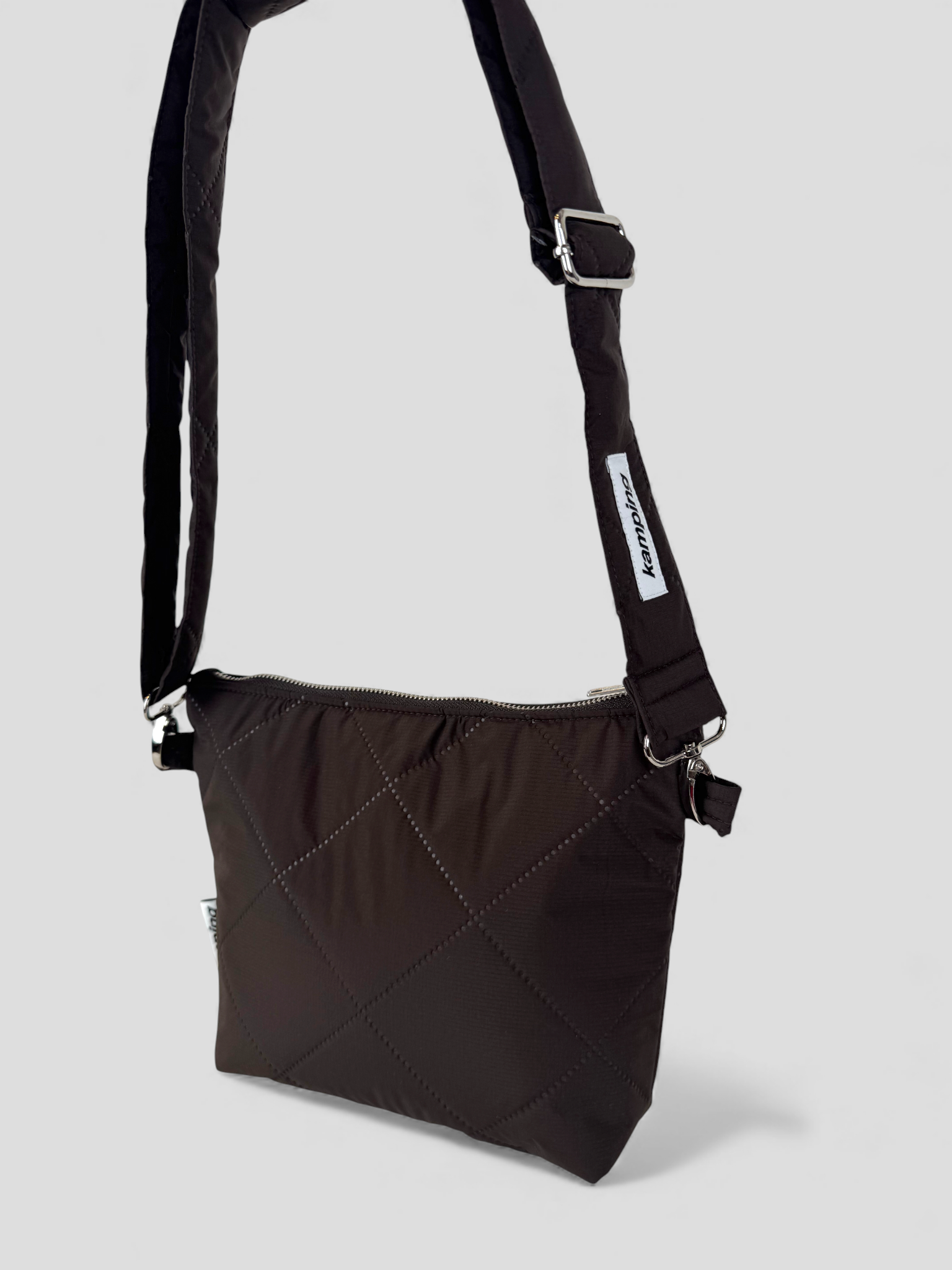 City-Kamp Gesteppte Bauchtasche - Braun