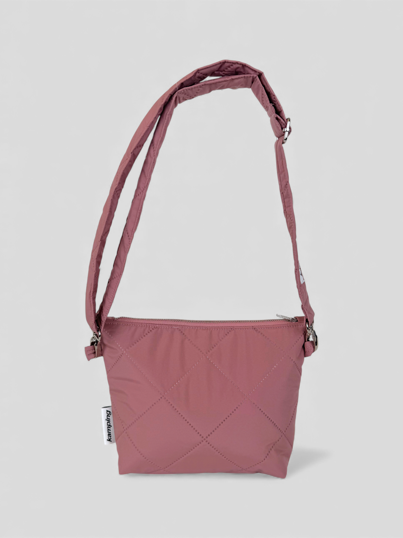 City-Kamp Gesteppte Bauchtasche - Pink-Berry