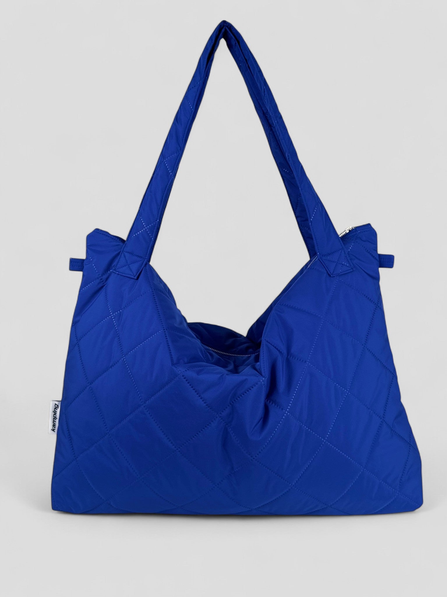 Kamping Studios Mom-Bag und Weekender in Blau, Produktfoto, Vorderansicht 