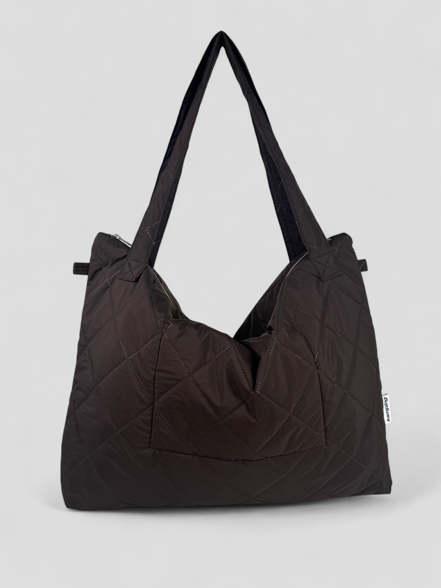 Kamping Studios Mom-Bag und Weekender in braun, Produktfoto Rueckseite