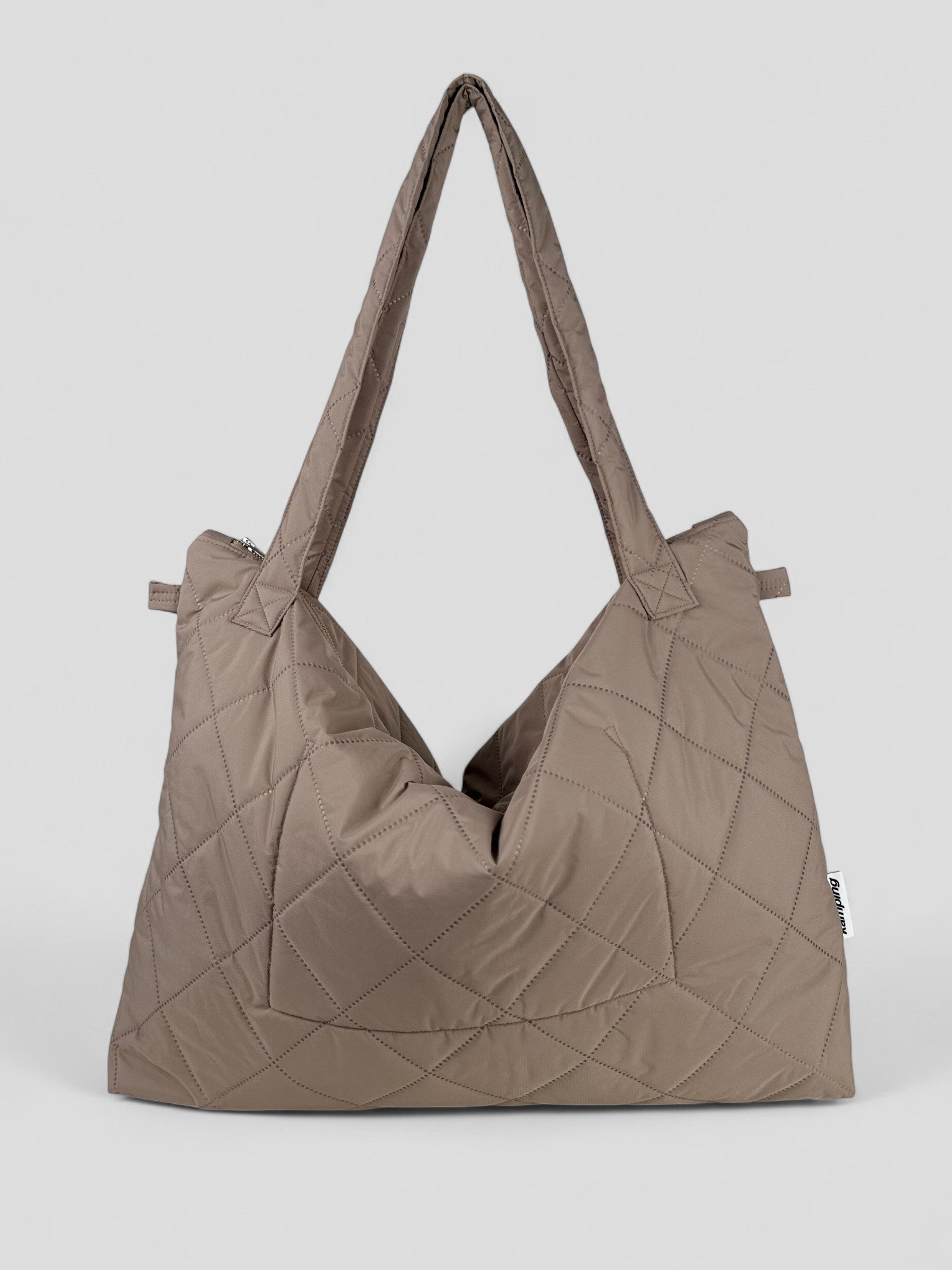 Kamping Studios Mom-Bag und Weekender in beige, Produktfoto Rueckseite