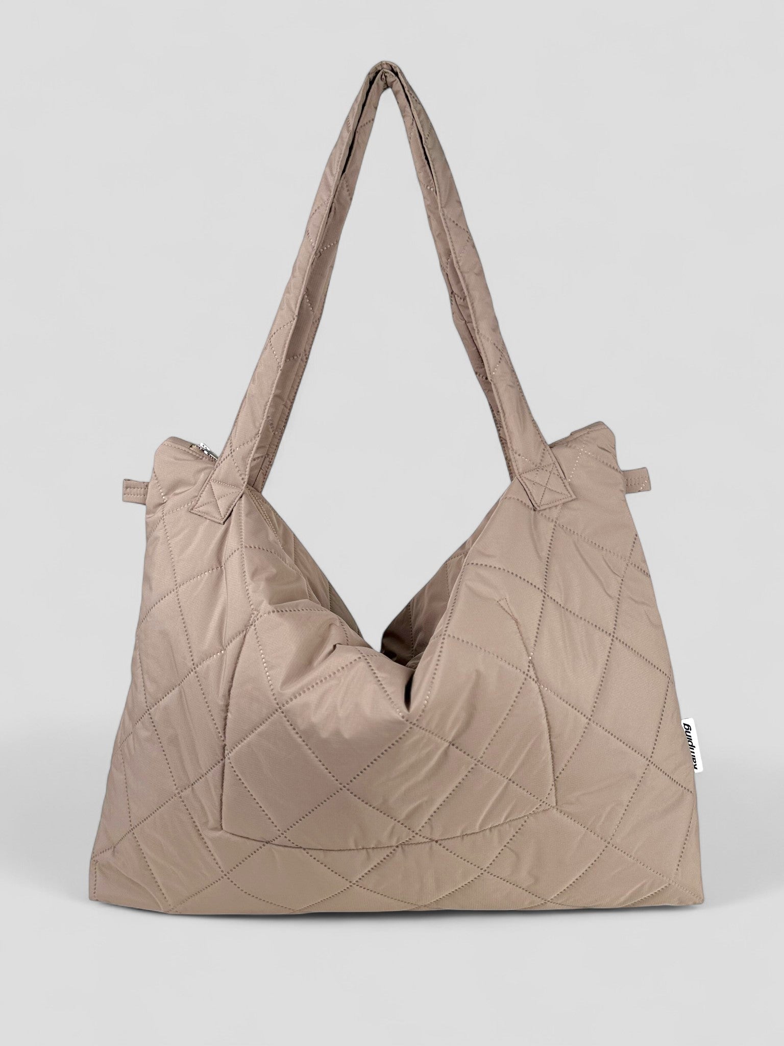 Kamping Studios Mom-Bag und Weekender in beige, Produktfoto Rückseite