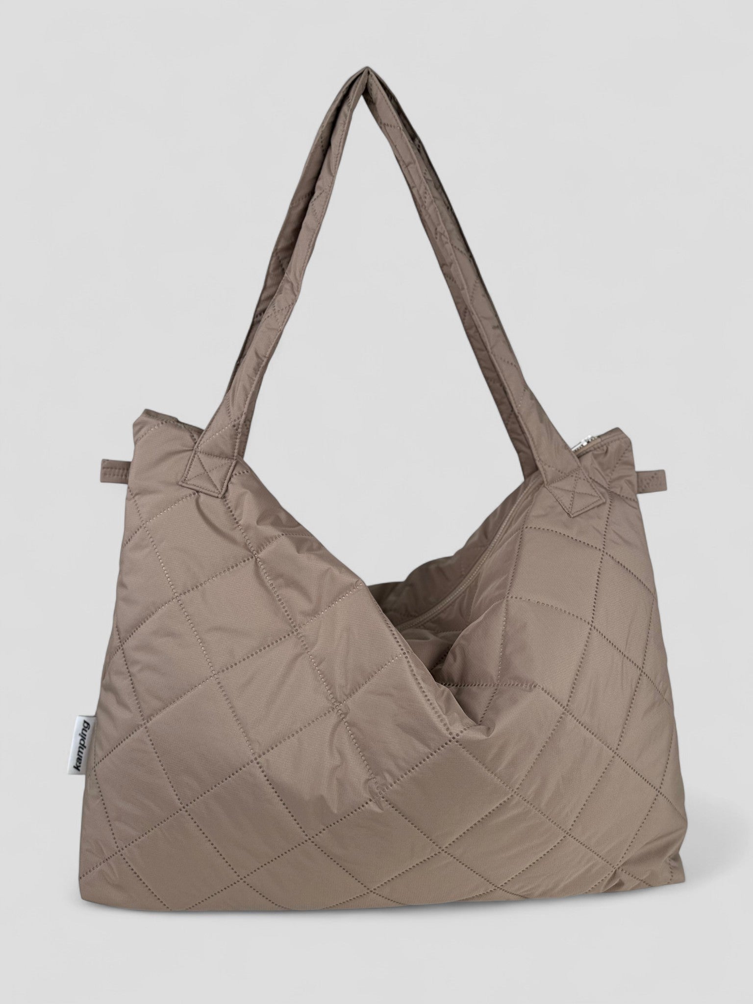 Kamping Studios Mom-Bag und Weekender in beige, Produktfoto Vorderansicht