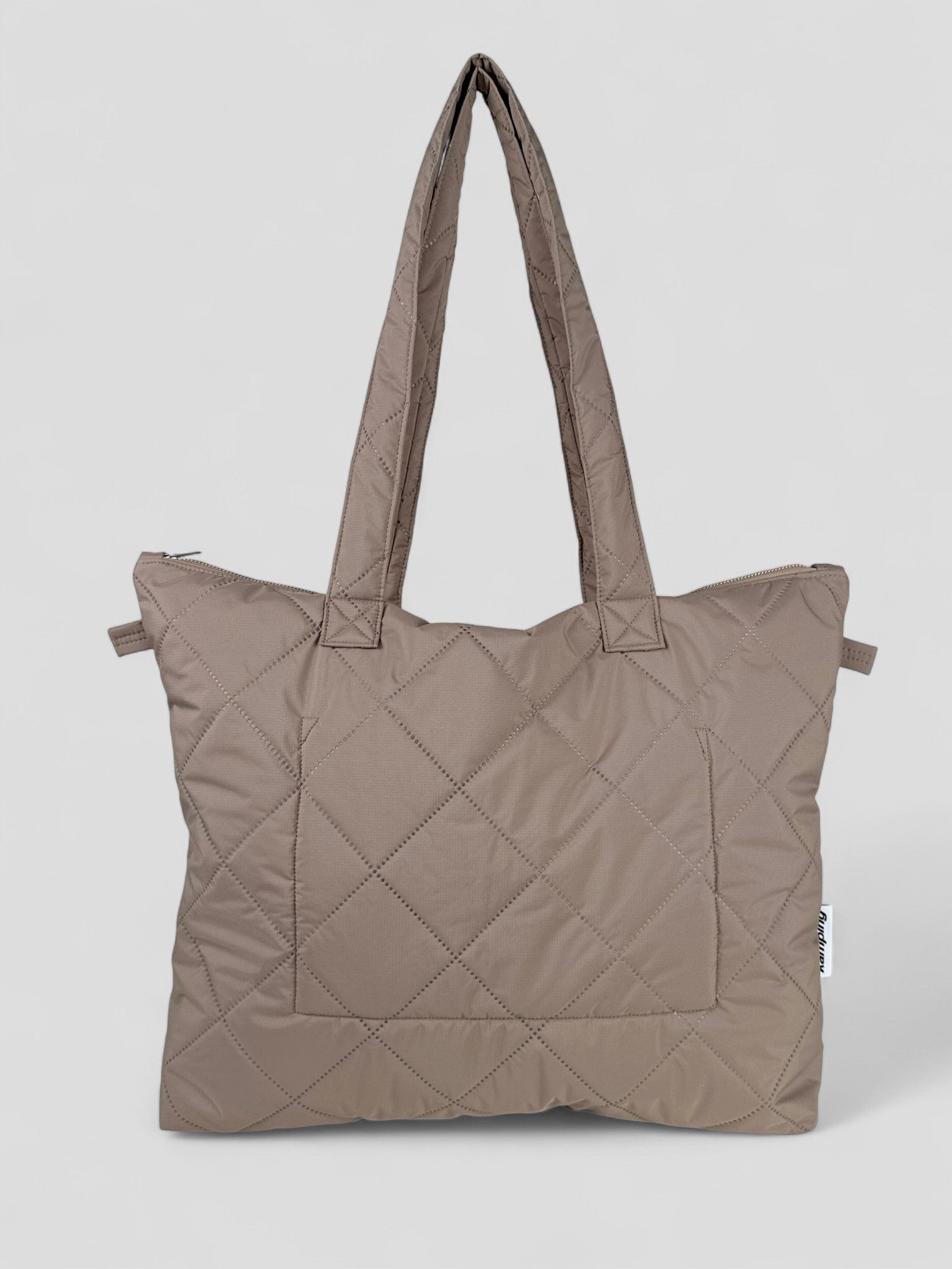 Kamping Studios Shopper beige, Produktfoto Rückseite