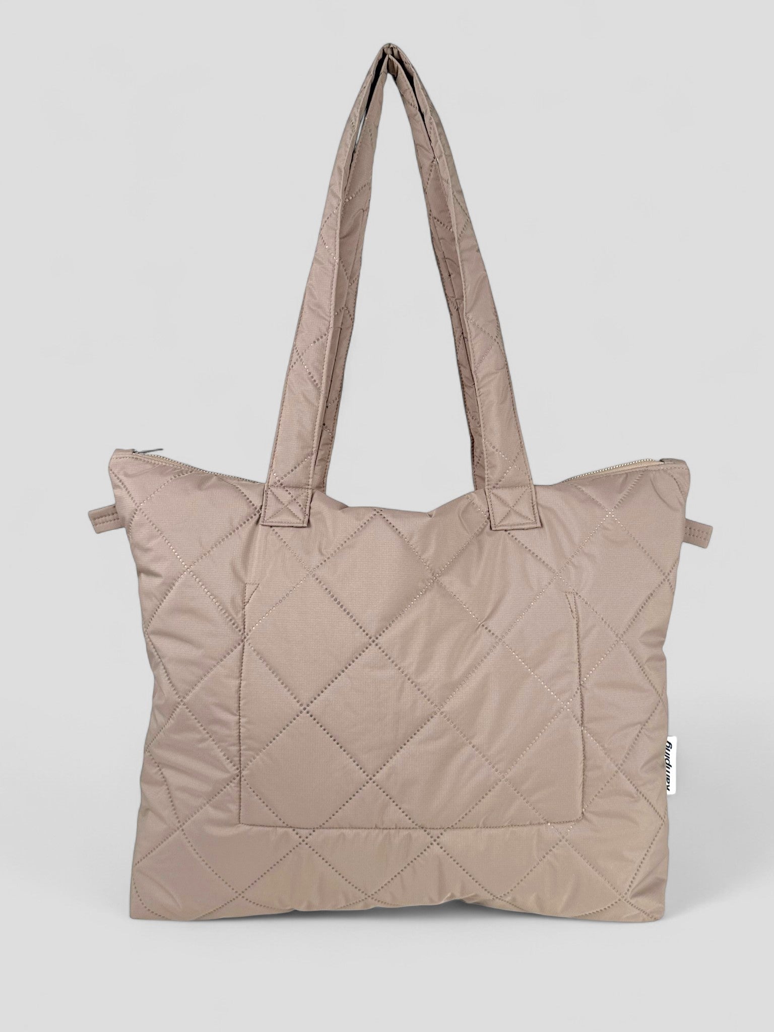 Kamping Studios Shopper beige, Produktfoto, Rueckseite