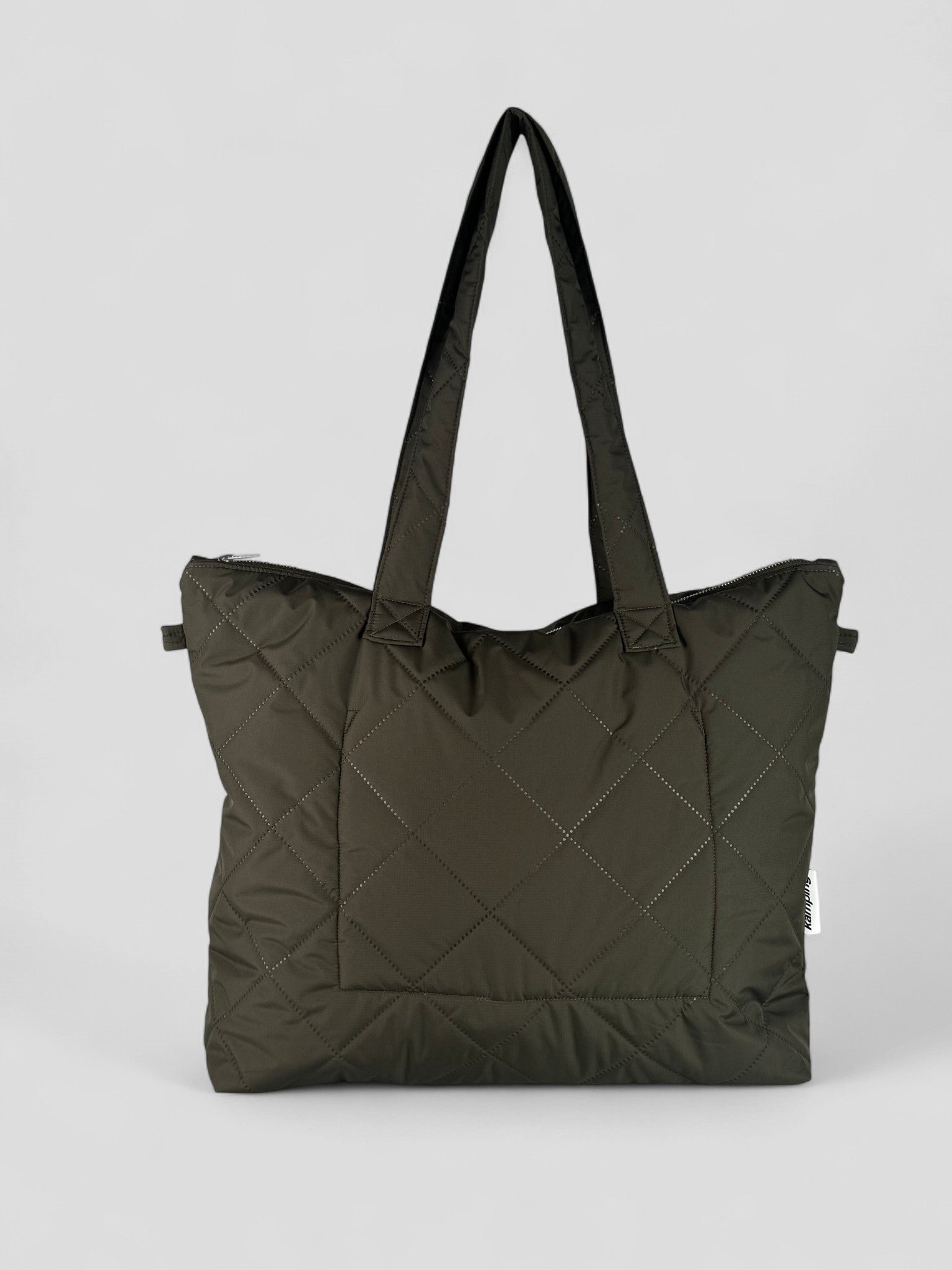 Kamping Studios Shopper,olive-gruen, Produktfoto Rückseite