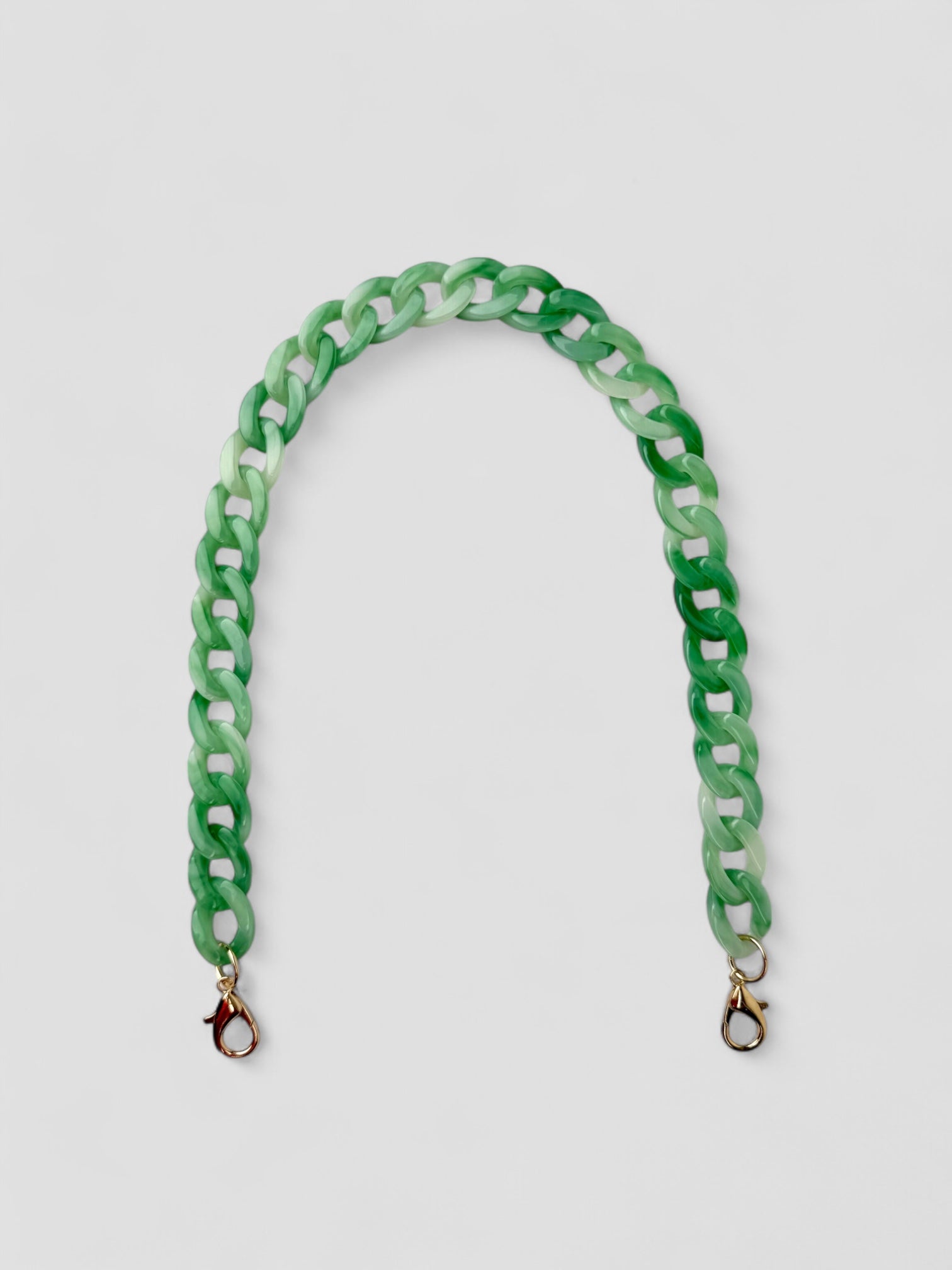 Taschenkette - Jade-grün