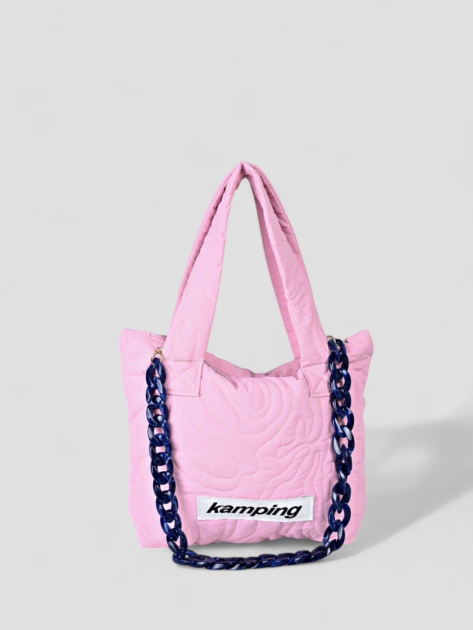 Baby-Kamp Tasche - Pink Swirl