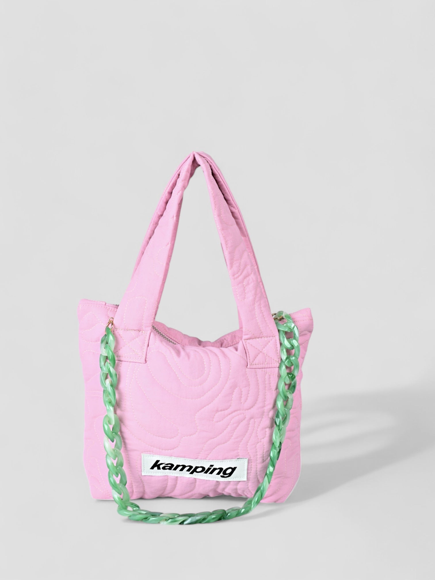 Baby-Kamp Tasche - Pink Swirl