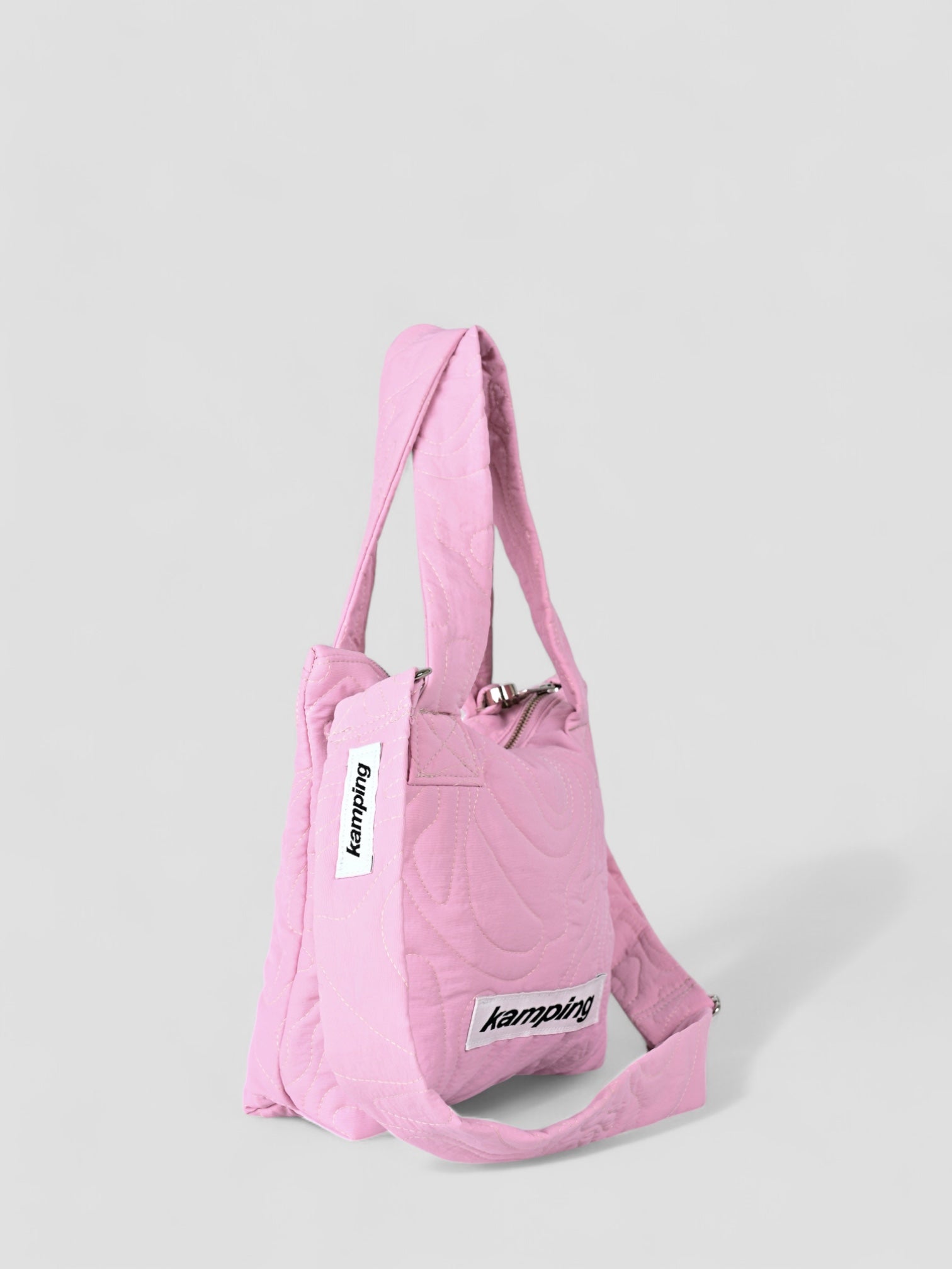 Baby-Kamp Tasche - Pink Swirl