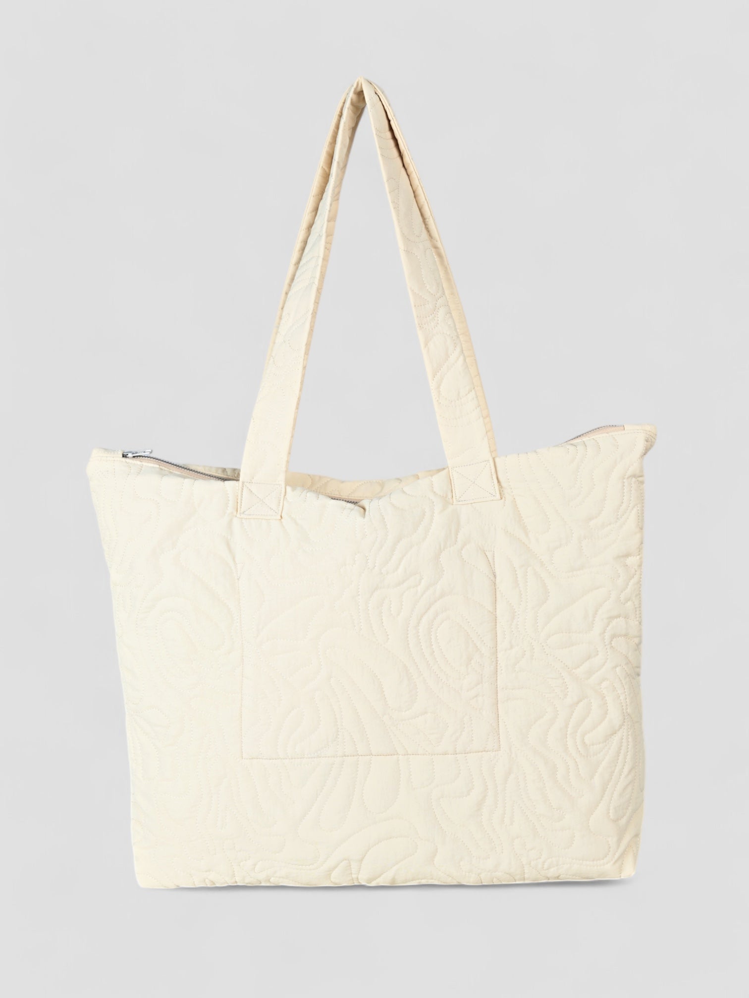 Shopper - Beige Swirl