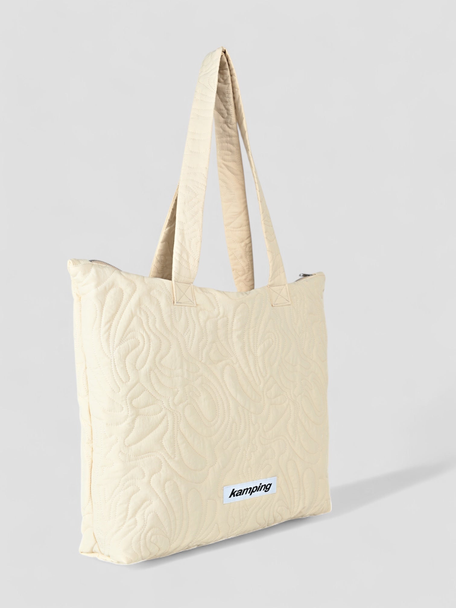 Shopper - Beige Swirl