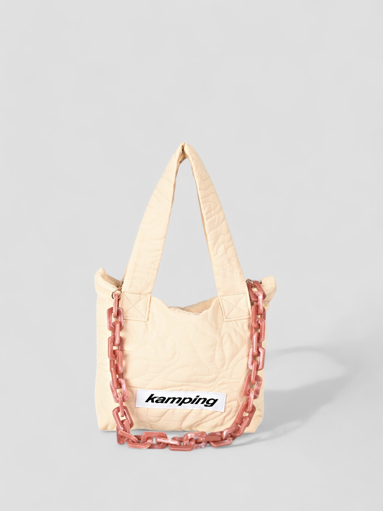 Baby-Kamp Tasche - Beige Swirl