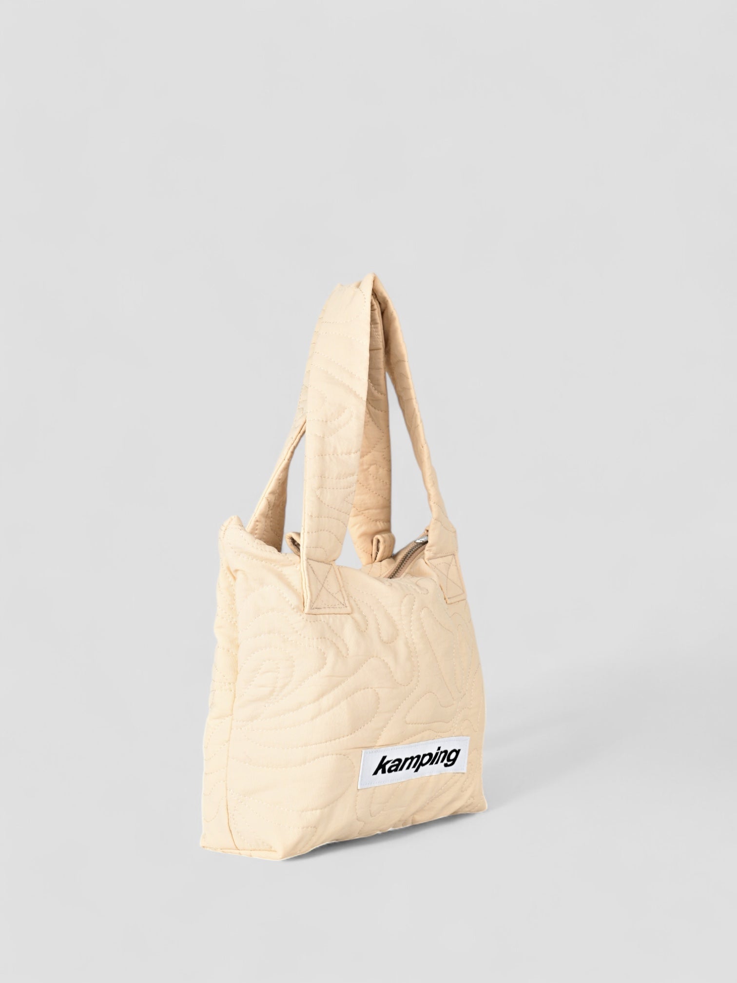 Baby-Kamp Tasche - Beige Swirl