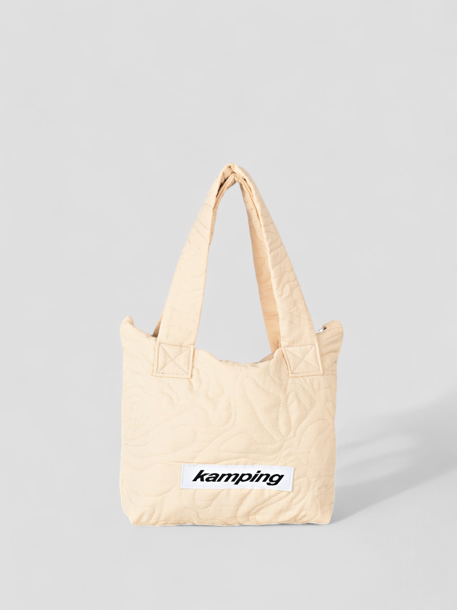 Baby-Kamp Tasche - Beige Swirl